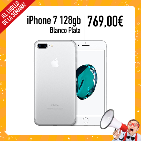 Promocion Abril 2017 - Iphone 7 128gb PLATA