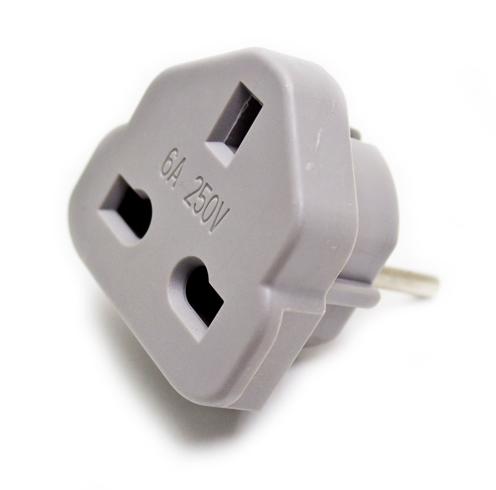 Adaptador corriente USA - Europa > Informatica > Cables Y Conectores