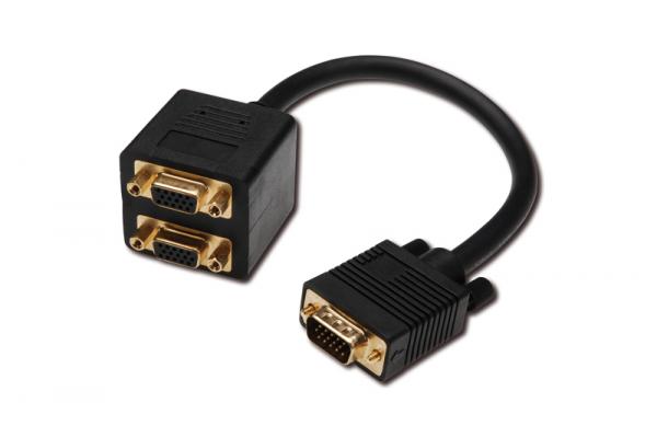 conector doble vga