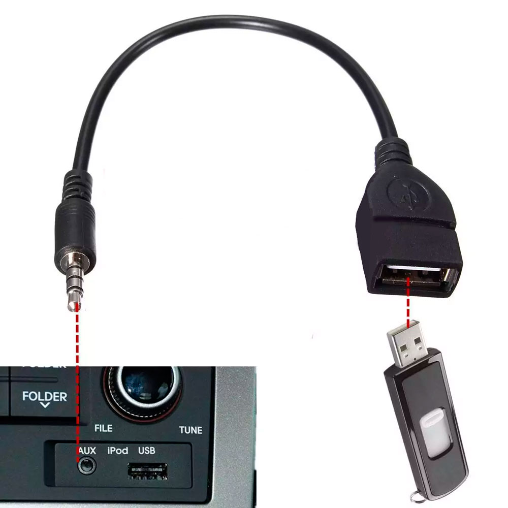 Cable Jack 3 5mm A OTG USB Hembra Informatica Accesorios Usb cable-jack-3-5mm-a-otg-usb-hembra-informatica-accesorios-usb