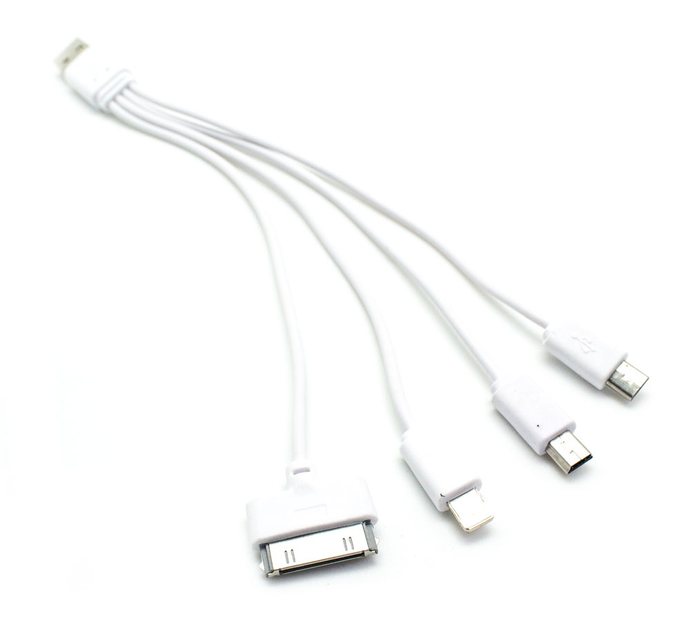 Cable Universal USB 3 en 1 Lightning/Micro USB/Tipo C > Informatica > Cables Y Conectores