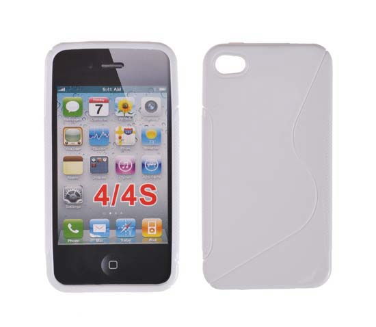 Funda Silicona Protect-S iPhone 4 Blanca > iPhone Accesorios > Apple