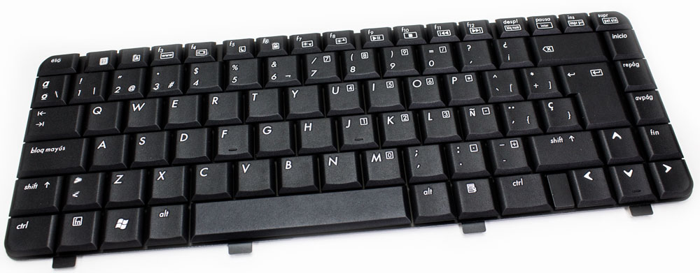Teclado HP Compaq CQ40, CQ45 Negro V2 > Informatica > Repuestos